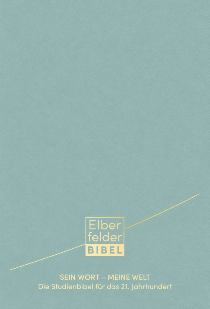 Sein Wort - meine Welt. Lederausgabe (Elberfelder Studienbibel)